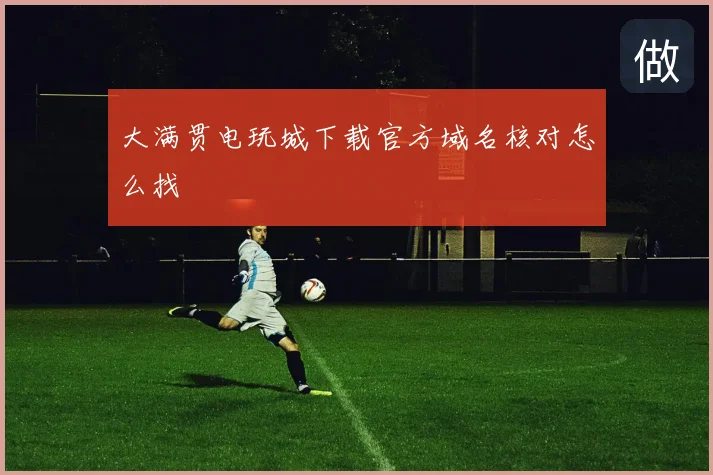 大满贯电玩城下载官方域名核对怎么找
